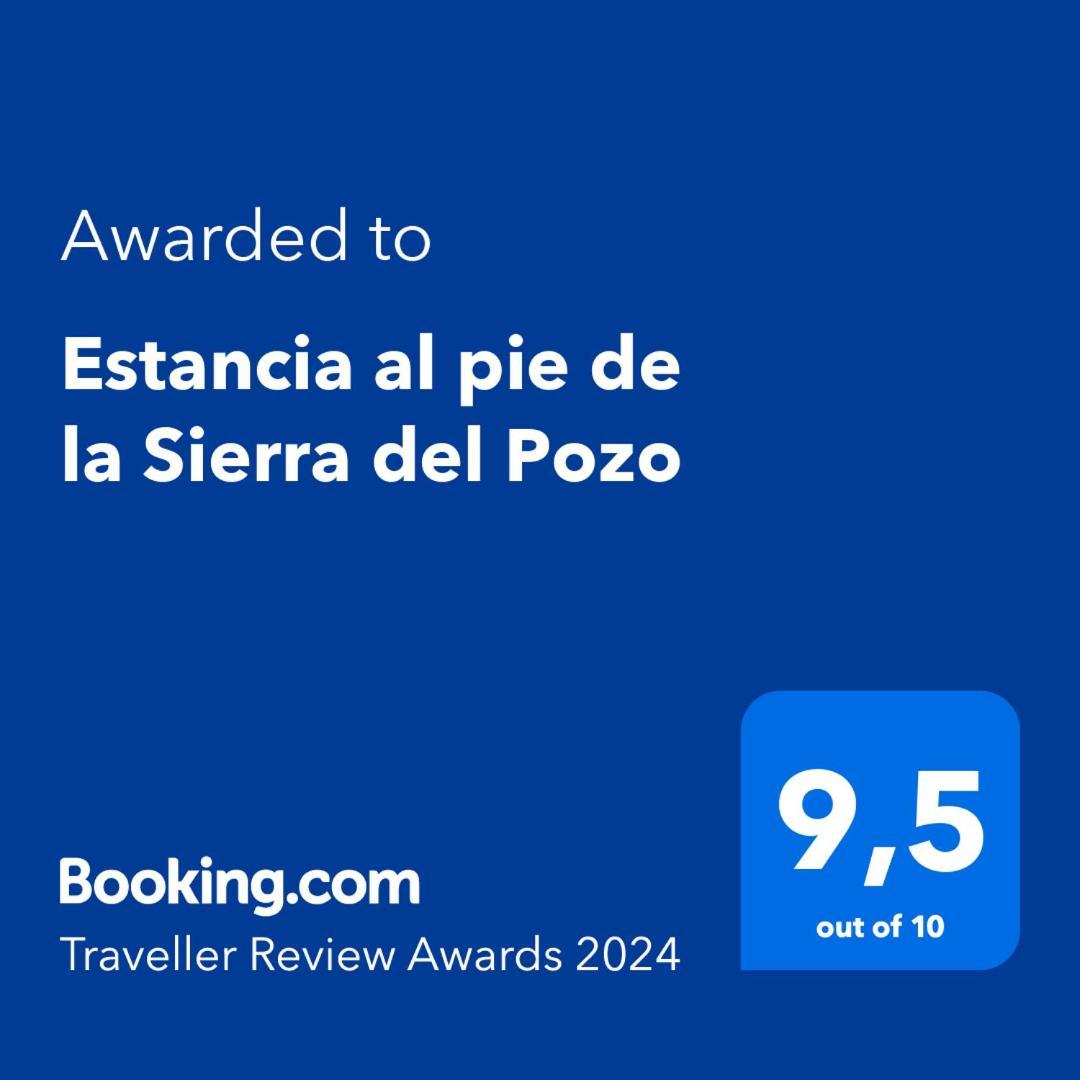 Estancia Al Pie De La Sierra Del Pozo Pozo Alcón Екстериор снимка